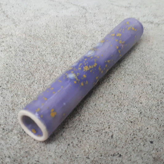 Lavender Dream Uno Cannabis Pipe side view of bowl