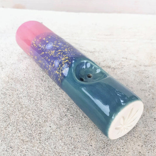 Pink Dream Original Cannabis Pipe side view