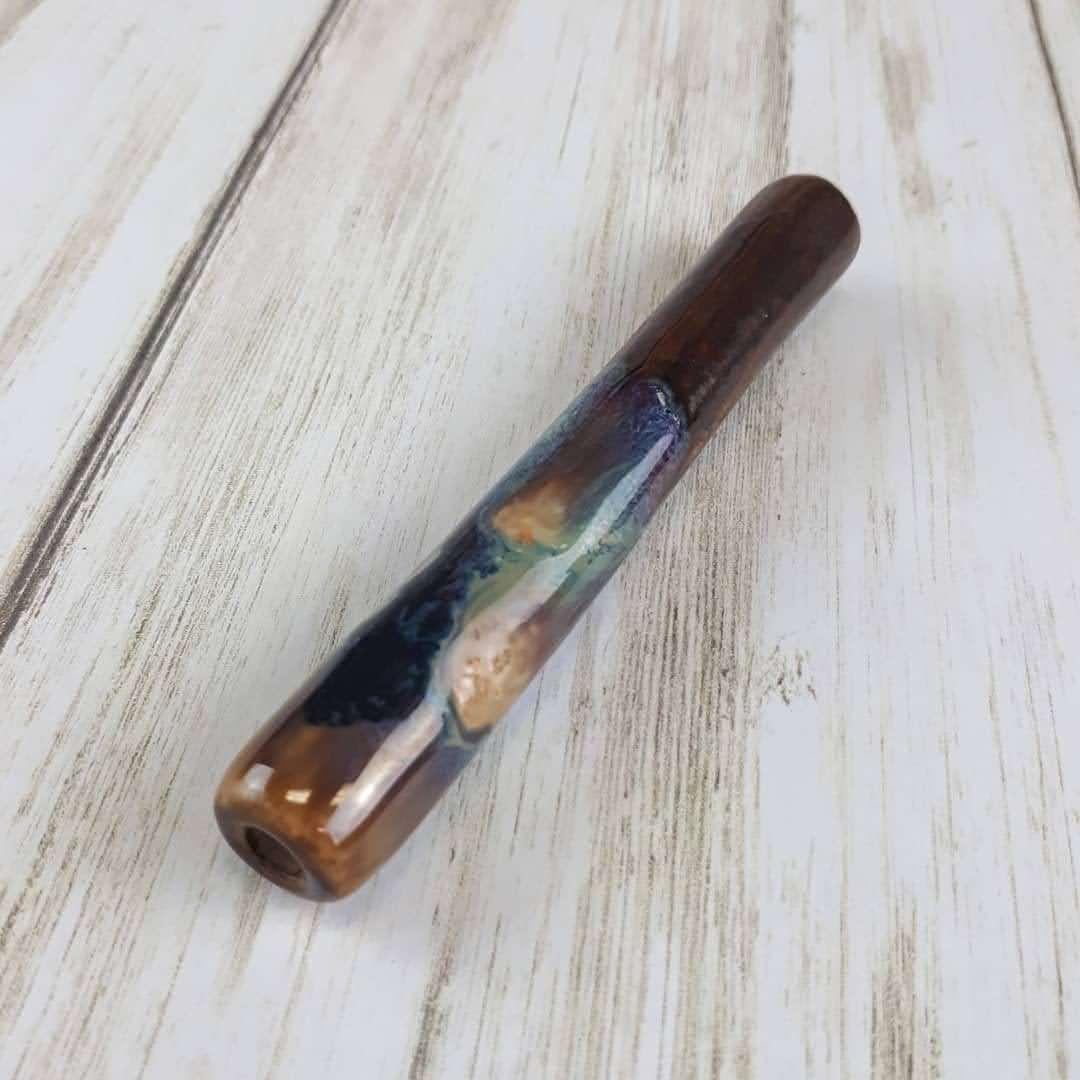 Dirty Peacock uno chillum pipe