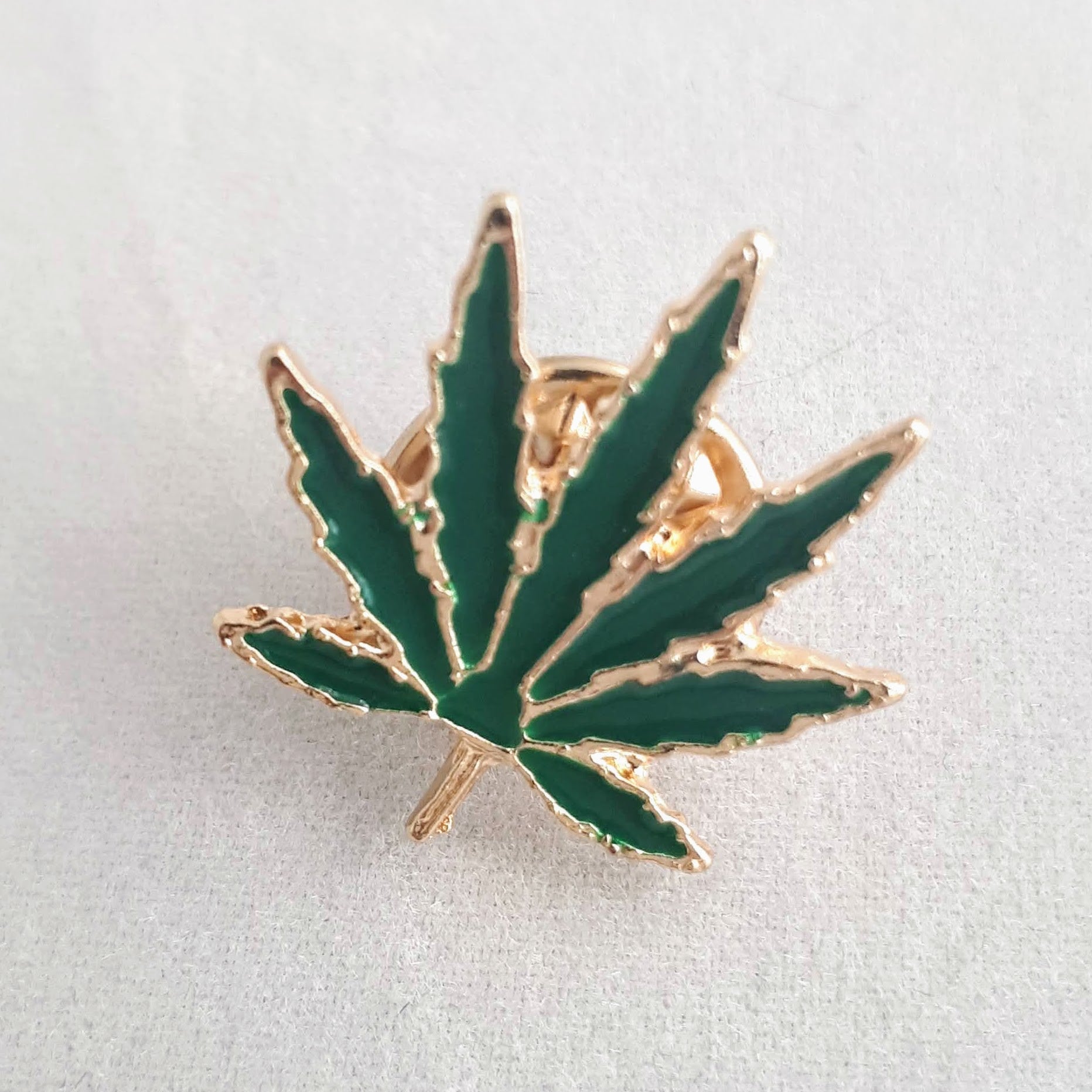 Cannabis Themed Enamel Lapel Pins | High Koalaty Art