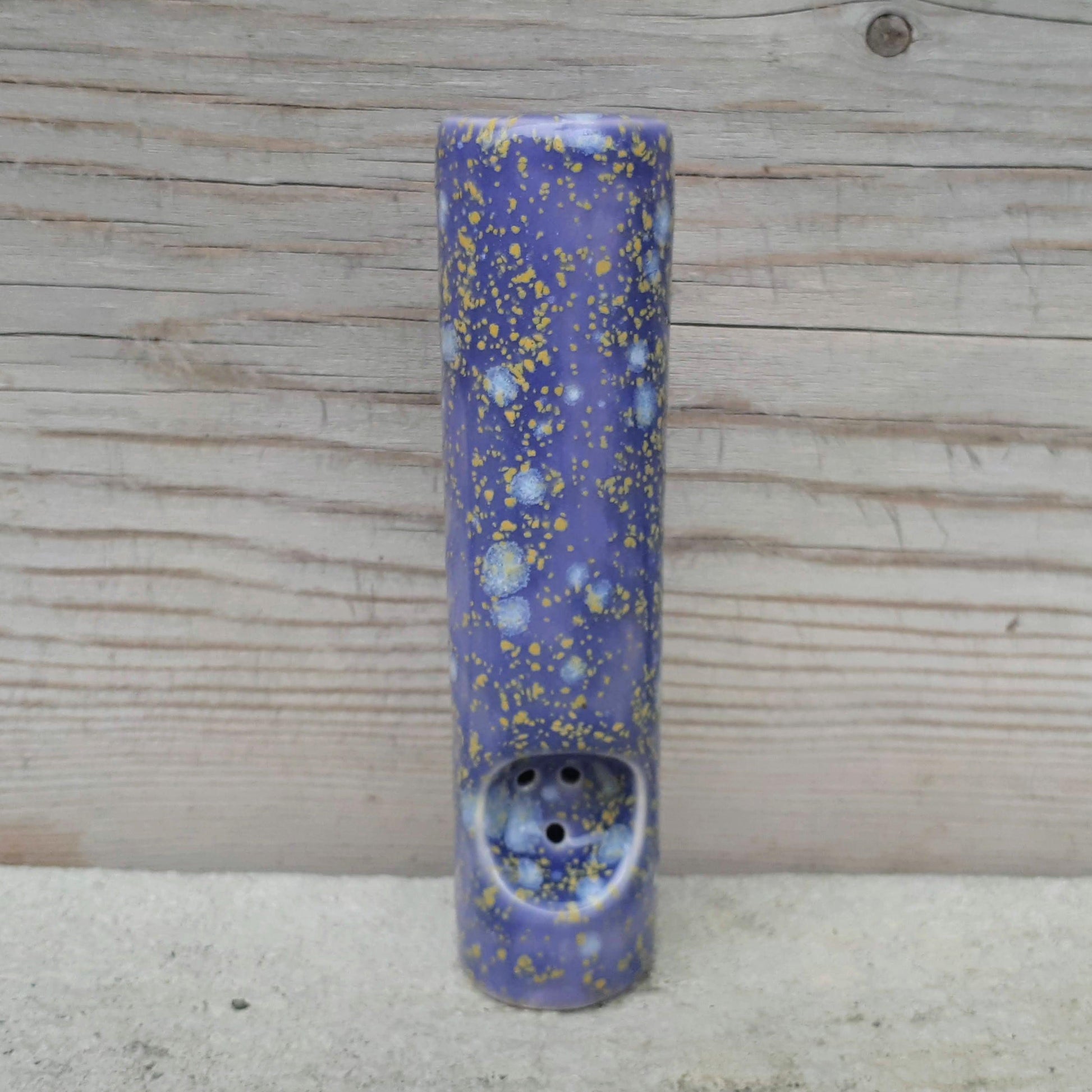 Lavender Dream Original Cannabis Pipe standing on end