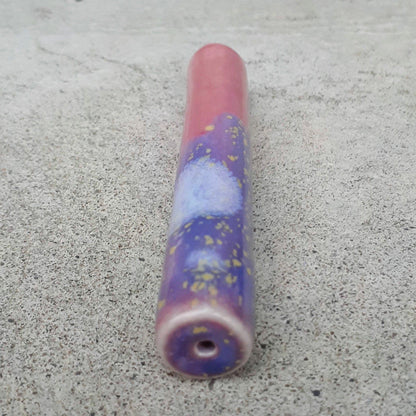 Pink Dream Uno Cannabis Pipe, mouth end